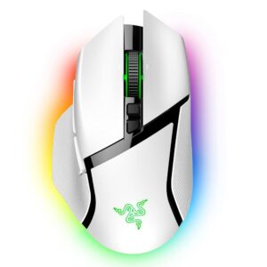 Razer Basilisk V3 Professional Wi-fi Gaming Mouse: Customizable with Gen-3 Quick Optical Switches, HyperScroll Tilt Wheel, Chroma RGB Lighting, 11 Programmable Buttons, and Focus Professional…