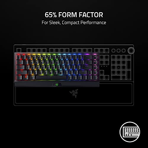 Razer BlackWidow V3 Mini HyperSpeed 65% Wi-fi Mechanical Gaming Keyboard: Tactile & Clicky Inexperienced Mechanical Switches, Doubleshot ABS Keycaps, Chroma RGB Lighting, As much as 200...