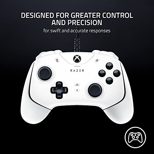 Razer Wolverine V2 Wired Gaming Controller for Xbox Sequence X|S, Xbox One, and PC: Customizable Entrance Buttons, Mecha-Tactile Motion Buttons and D-Pad, Set off Cease-Switches, and...