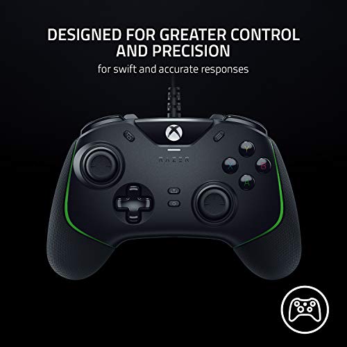 Razer Wolverine V2 Wired Gaming Controller for Xbox Sequence X|S, Xbox One, and PC: Customizable Entrance Buttons, Mecha-Tactile Motion Buttons and D-Pad, Set off Cease-Switches, and...